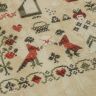 Набор для вышивания Owlforest «Алиса в Стране Чудес» трехцветный вариант 0126-АСЧтк-Н-3Bf