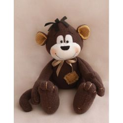 Набор для изготовления текстильной игрушки "Monkey story"