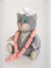 Набор для создания текстильной игрушки Перловка "Кот Обжора" ПФЗД-1004