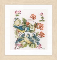 PN-0170949 Набор для вышивания LANARTE "Chickadees"