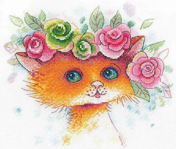 А-001 Набор для вышивания Aquarelle "Мурмуазель"