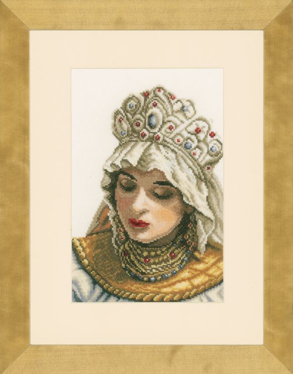PN-0021204 Набор для вышивания LANARTE "RUSSIAN LADY"