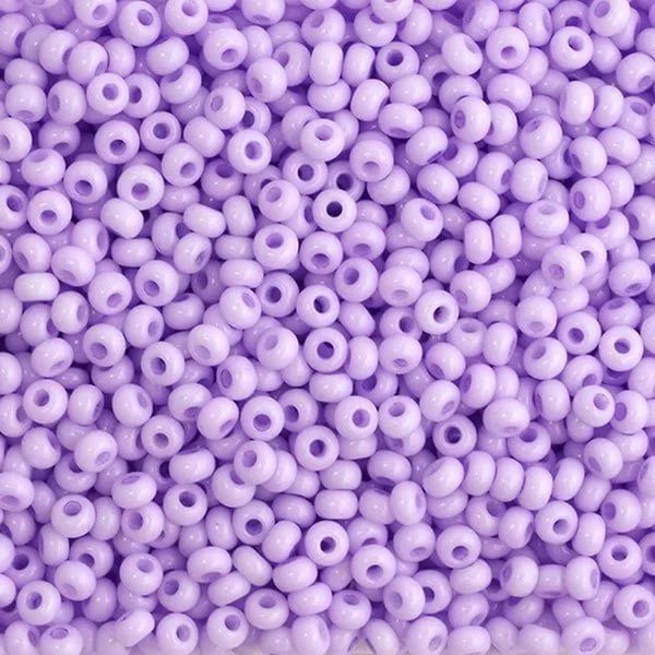 Бисер Preciosa 03223 матовый светло-сиреневый