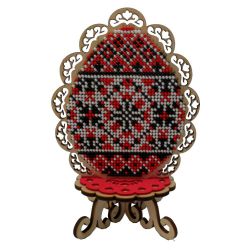 Набор для вышивки пасхального яйца WoodStitch, 11*15, PSH-007