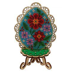 Набор для вышивки пасхального яйца WoodStitch, 11*15, PSH-014