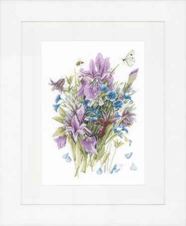 PN-0147542 Набор для вышивания LANARTE "Irises"