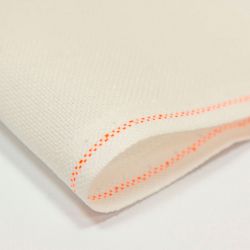 1235/101 Канва Linda Schulertuch 27 ct, 100% хлопок, (молочный/antique white)