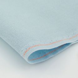 1235/562 Ткань равномерного плетения Zweigart LINDA 27ct, 50х35см, цвет голубой