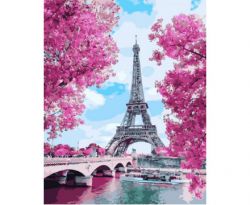 PK 24027 Картина по номерам PAINTBOY (GX 28167) "Весенняя Франция" Эксклюзив