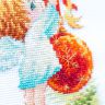 160-001 Набор для вышивания Чудесная игла «АНГЕЛ РОЖДЕСТВА»
