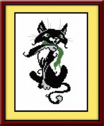 211  Кот с шарфом (Овен)