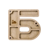 Органайзер для бисера "Алфавит" ВОЛШЕБНАЯ СТРАНА,  FLZB-122(Б), 9,5х9см