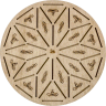 Шкатулка для рукоделия + 42 бобинки FLZB(N)-058, 19*19*2.8см Волшебная страна