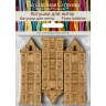 Катушки для ниток FLC-086(S) (6 штук) 3*9см