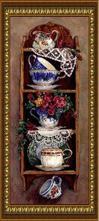 Алмазная мозаика DIY "Чашки-2" G-044