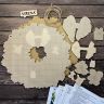 Набор для вышивания бисером по дереву Virena, 27х26, ВЕНОК-103