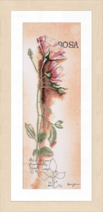 PN-0008050 Набор для вышивания LANARTE "Rosa - Botanical"